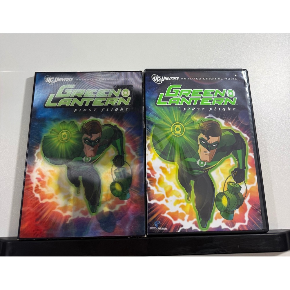 DC Green Lantern First Flight DVD Unisex OS Multi Good Animated Movie Slipcover